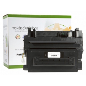 Neoriginální tonerová kazeta Static Control HP 81A (CF281A), černá, pro laserové tiskárny, 10500 stran