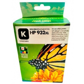 Neoriginální Static Control HP 932XL (CN053AE), černá kazeta pro inkoustové tiskárny, 1000 stran