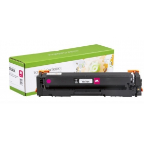 Kompatibilní toner Static Control pro HP No.203X (CF543X) / Canon CRG-054HM s novým čipem, purpurový (magenta), určený pro laserové tiskárny, výtěžnost 2500 stran.