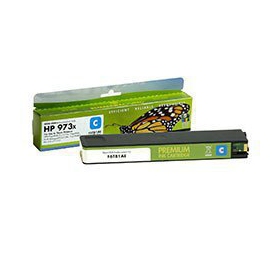 Neoriginální Static Control HP No.973X (F6T81AE) Nový čip, azurová kazeta pro inkoustové tiskárny, 7000 stran