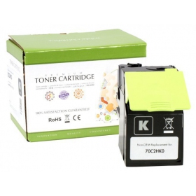 Kompatibilní toner Static Control pro Lexmark 702HK (70C2HK0), černý, pro laserové tiskárny, 4000 stran.