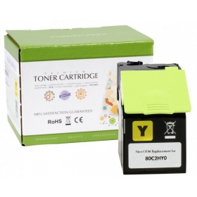 Neoriginální toner Static Control Lexmark 802HY (80C2HY0), žlutá kazeta pro laserové tiskárny, 3000 stran