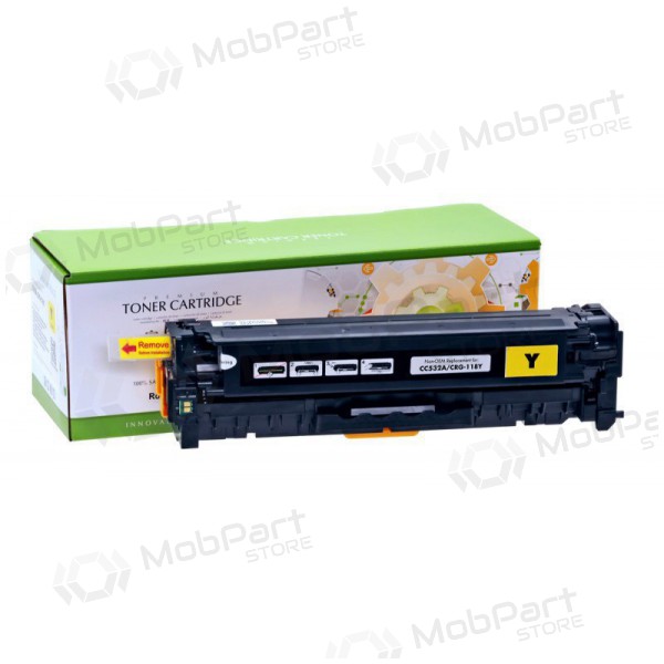 Žlutá kompatibilní tonerová kazeta Static Control HP CC532A IP Safe pro laserové tiskárny, 2800 stran.
