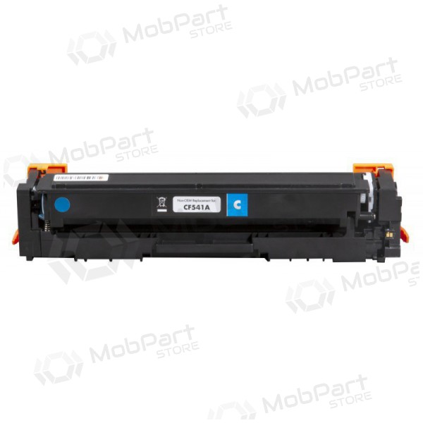 Kompatibilní azurový toner s novým čipem pro HP No.203A (CF541A) / Canon CRG-054C, 1400 stran.