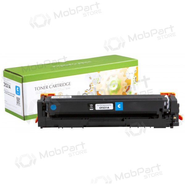 Alternativní toner HP 205A (CF531A) modrý, s novým čipem, pro laserové tiskárny, 900 str.
