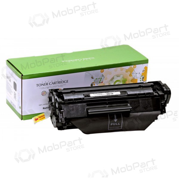 Kompatibilní toner Static Control HP Q2612A/CRG103/303/703/FX-10, černá tonerová kazeta pro laserové tiskárny, 2000 stran