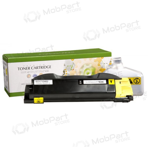 Neoriginál Static Control Kyocera TK-590Y, žlutá náplň / kazeta pro laserové tiskárny, 5000 stránky.