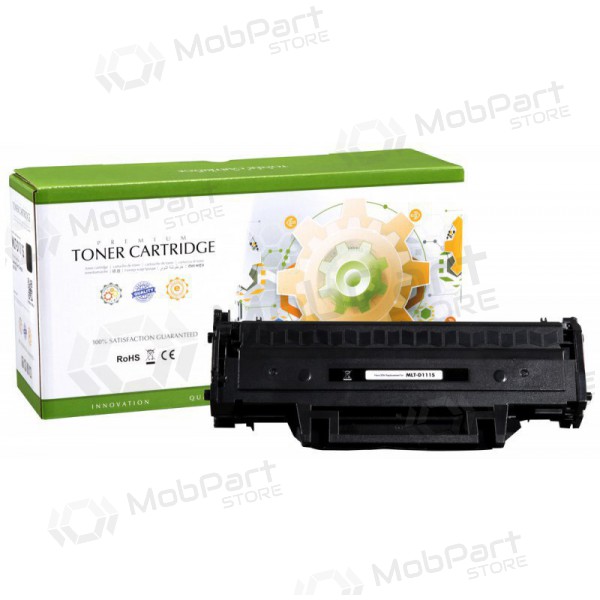 Kompatibilní černý toner Static Control Samsung MLT-D111S (SU810A) s novým čipem, 1000 stran pro laserové tiskárny.