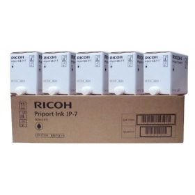 Ricoh JP-7 (817219) (5 ks v krabici) Inkoustová kazeta, Černá