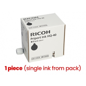 Ricoh Priport HQ-40 (817225) inkoustová kazeta, černá (1 ks)