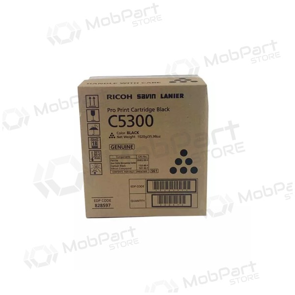 Ricoh C5300 (828601), černá náplň / kazeta pro laserové tiskárny, 31000 stránky.