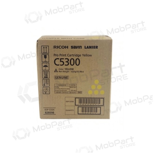 Ricoh C5300 (828602), žlutá náplň / kazeta pro laserové tiskárny, 26000 stránky.