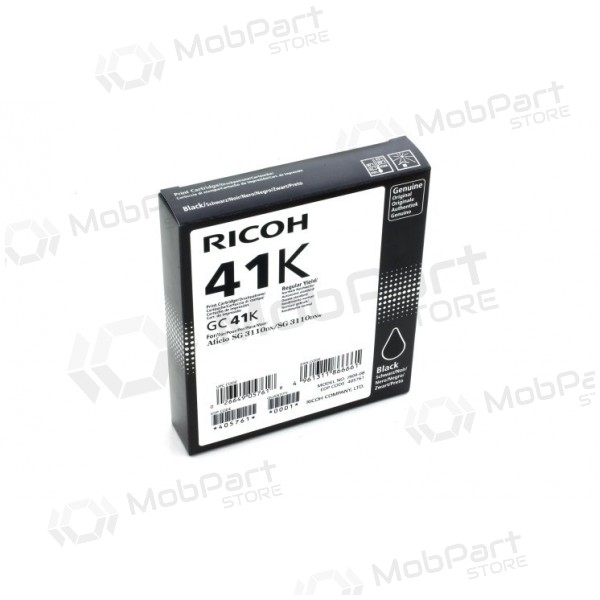 Ricoh GC41K (405761) inkoustová kazeta, černá