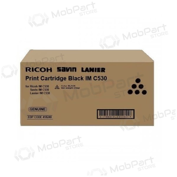 Ricoh IMC530 (418240), černá kazeta pro laserové tiskárny, 20500 stran
