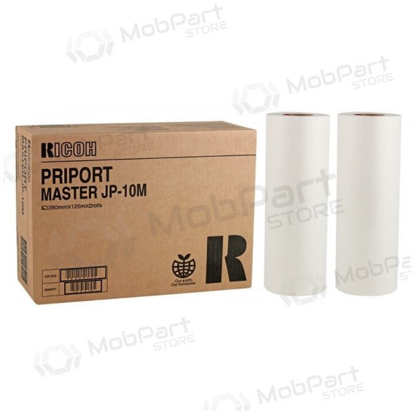 Ricoh Priport Master JP-10M (893027) (2 ROLLS/pack) 280x125mm spotřební materiál pro digitální duplikátor