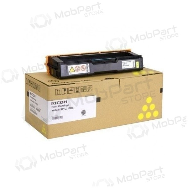 Ricoh SPC310HE (407635) laserová kazeta, žlutá