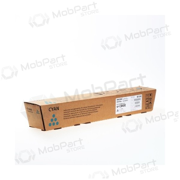 Ricoh SPC840A (821262) laserová kazeta, azurová (SPEC)
