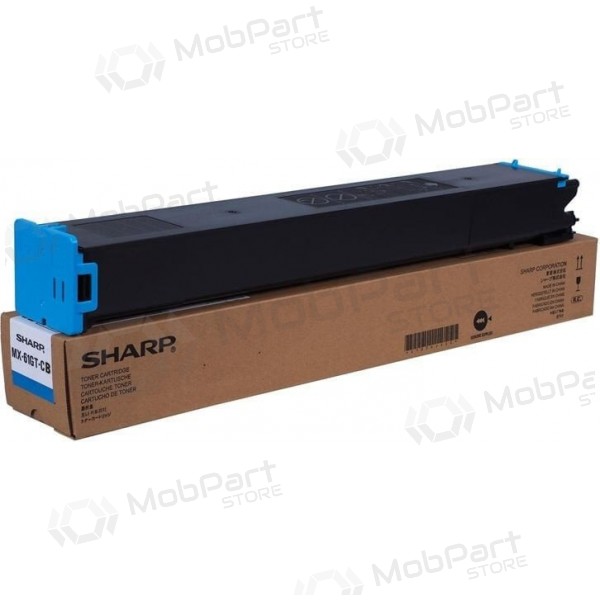 Sharp MX-61GT-CB (MX61GTCB) laserová kazeta, azurová