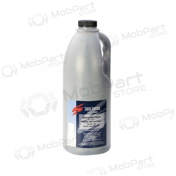 Static Control Tonerio milteliai HP Q2612A Q5949A/X Q7553A/X Q1338A CE505A/X Q5942A/X Juodi, 1kg.